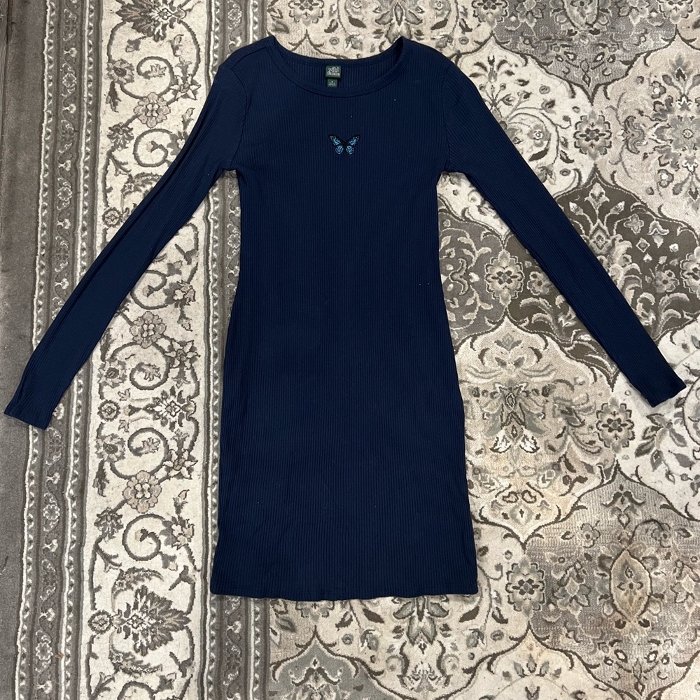 Blue dress